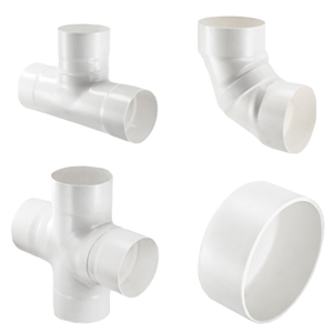 PVC Low Head PIP Fabricated Fittings, Risers & Accessories